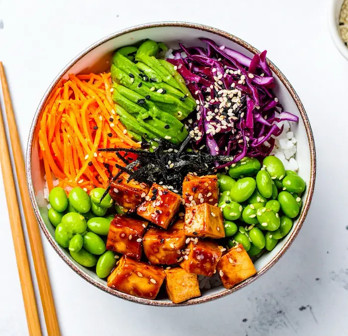 Crispy Tofu Pokebowl